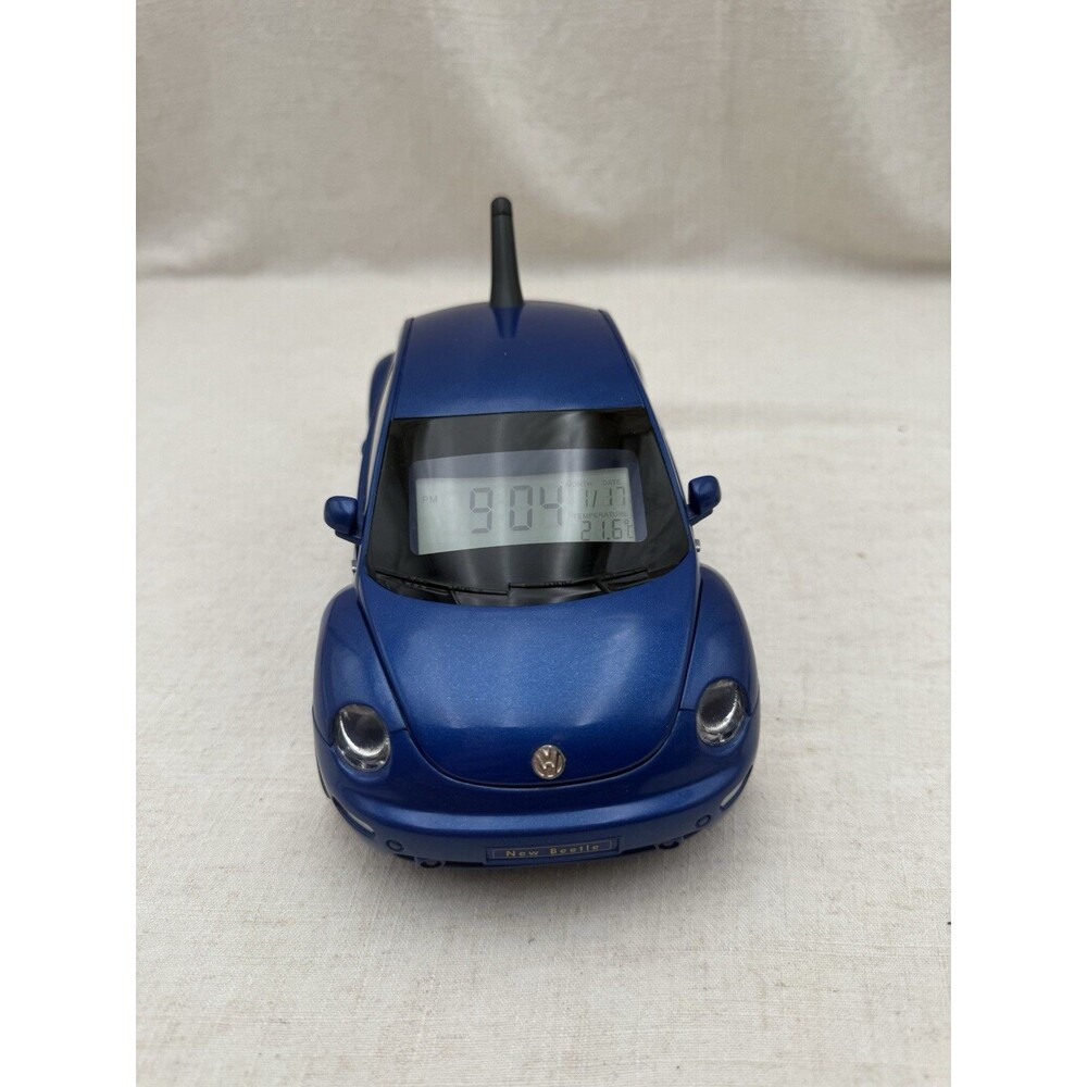 Sharper Image New Beetle Projection Alarm Clock Radio VW Used Volkswagen